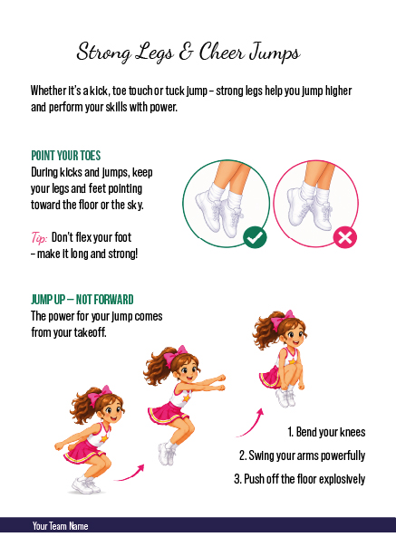 Cheerleading training